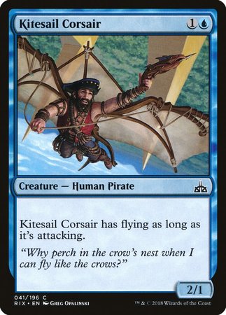 Kitesail Corsair [Rivals of Ixalan] | Exor Games Summserside