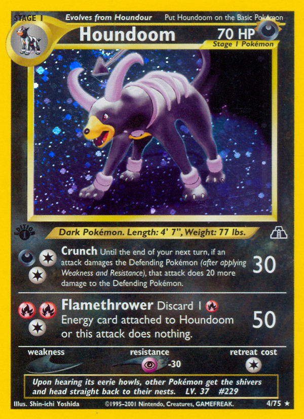 Houndoom (4/75) [Neo Discovery 1st Edition] | Exor Games Summserside