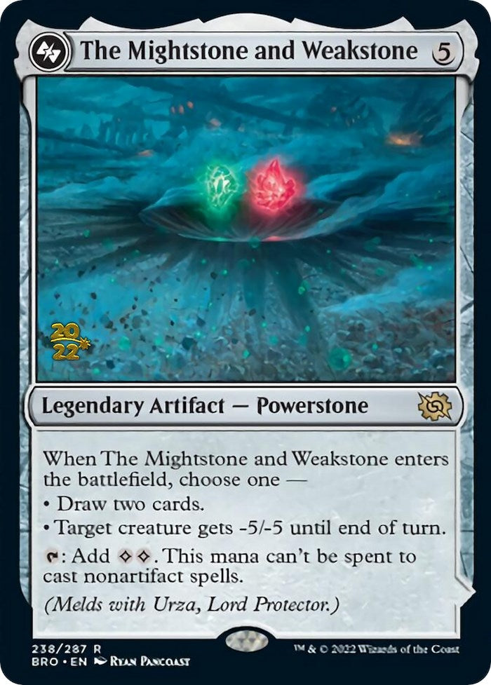 The Mightstone and Weakstone [The Brothers' War: Prerelease Promos] | Exor Games Summserside