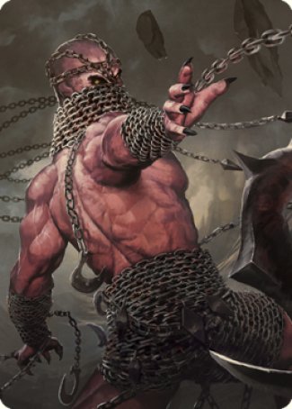 Chain Devil Art Card [Commander Legends: Battle for Baldur's Gate Art Series] | Exor Games Summserside