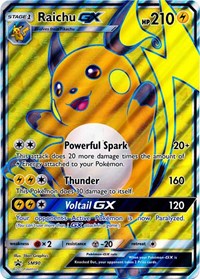 Raichu GX (SM90) (Jumbo Card) [Sun & Moon: Black Star Promos] | Exor Games Summserside