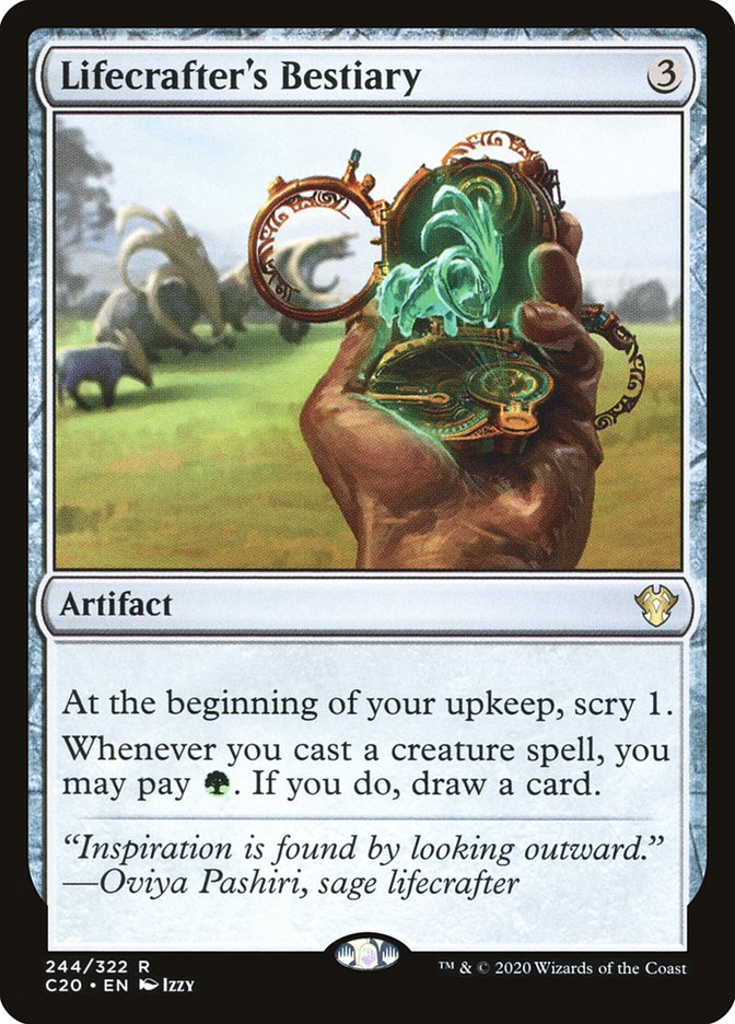 Lifecrafter's Bestiary [Commander 2020] | Exor Games Summserside