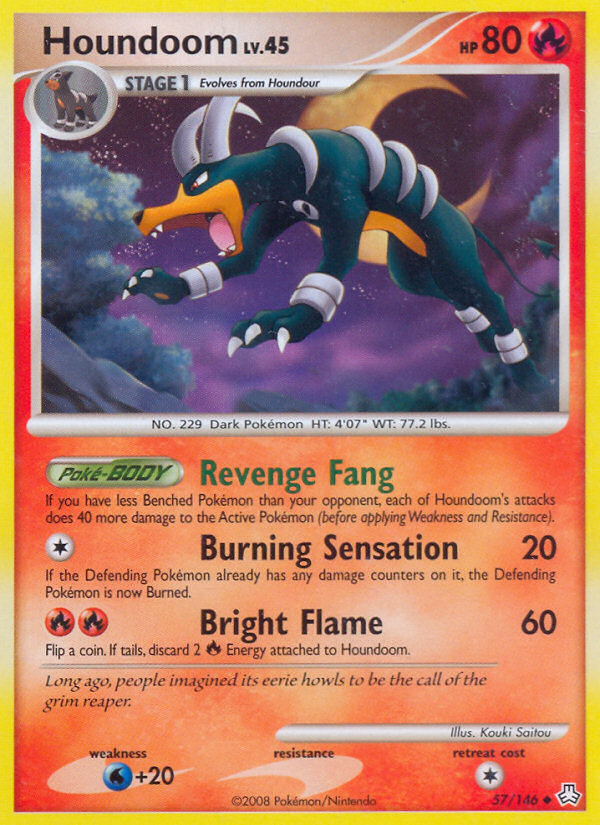 Houndoom (57/146) [Diamond & Pearl: Legends Awakened] | Exor Games Summserside