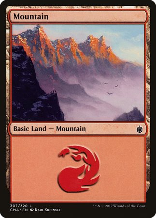 Mountain (307) [Commander Anthology] | Exor Games Summserside