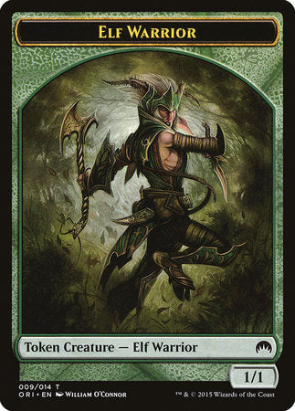 Elf Warrior Token [Magic Origins Tokens] | Exor Games Summserside