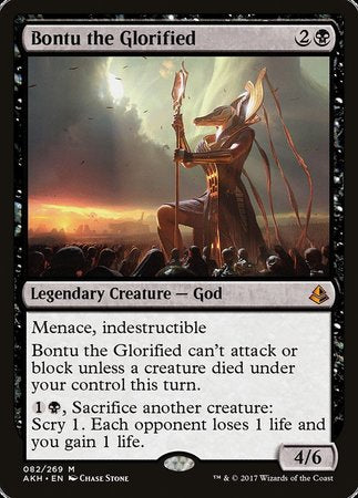 Bontu the Glorified [Amonkhet] | Exor Games Summserside