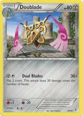 Doublade (23/30) [XY: Trainer Kit 1 - Bisharp] | Exor Games Summserside