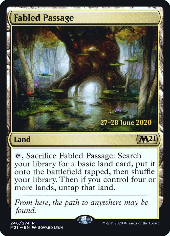 Fabled Passage  [Core Set 2021 Prerelease Promos] | Exor Games Summserside