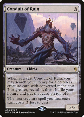 Conduit of Ruin [Battle for Zendikar] | Exor Games Summserside