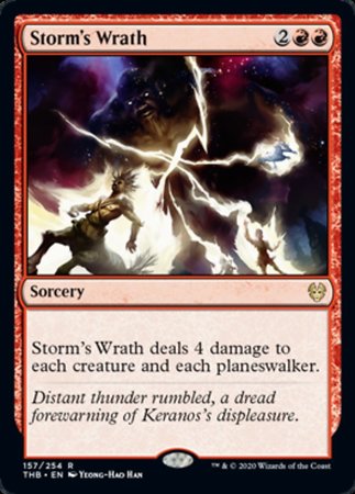 Storm's Wrath [Theros Beyond Death] | Exor Games Summserside