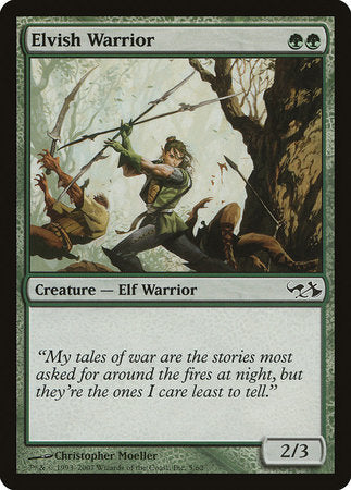 Elvish Warrior [Duel Decks: Elves vs. Goblins] | Exor Games Summserside