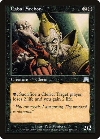 Cabal Archon [Onslaught] | Exor Games Summserside