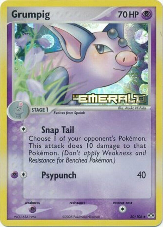 Grumpig (30/106) (Stamped) [EX: Emerald] | Exor Games Summserside