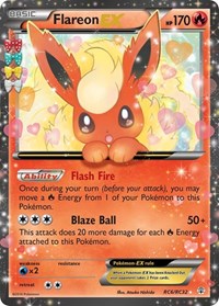 Flareon EX (RC6/RC32) [Generations: Radiant Collection] | Exor Games Summserside