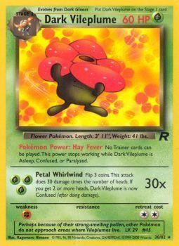 Dark Vileplume (30/82) [Team Rocket Unlimited] | Exor Games Summserside