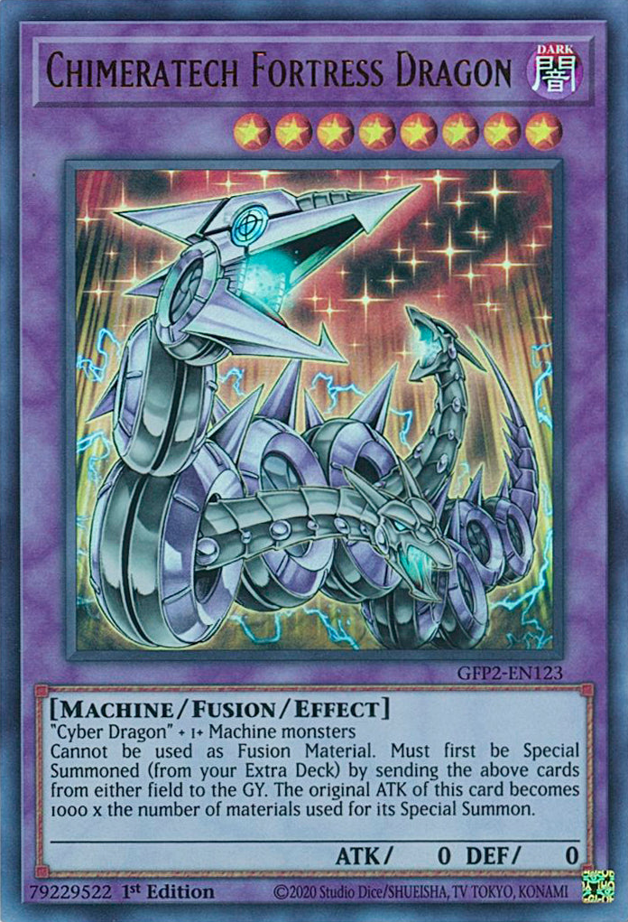 Chimeratech Fortress Dragon [GFP2-EN123] Ultra Rare | Exor Games Summserside