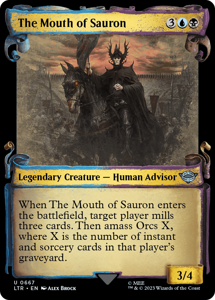 The Mouth of Sauron [The Lord of the Rings: Tales of Middle-Earth Showcase Scrolls] | Exor Games Summserside