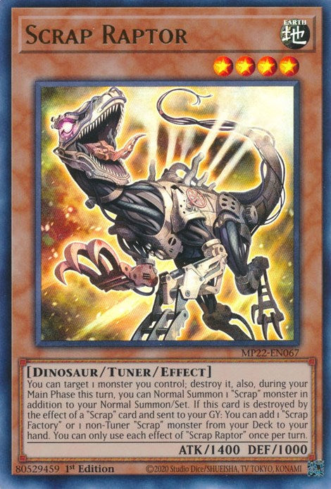 Scrap Raptor [MP22-EN067] Ultra Rare | Exor Games Summserside