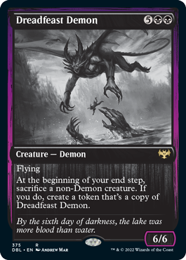 Dreadfeast Demon [Innistrad: Double Feature] | Exor Games Summserside