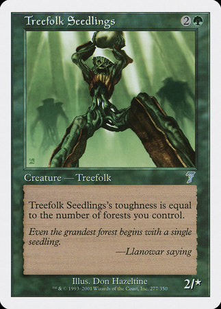 Treefolk Seedlings [Seventh Edition] | Exor Games Summserside