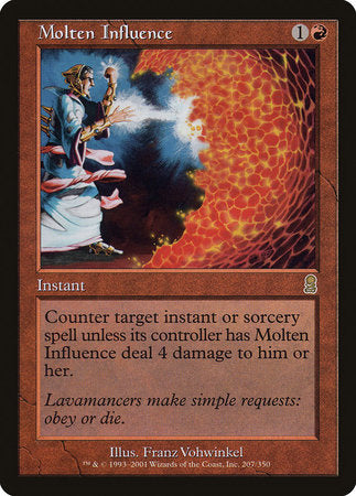 Molten Influence [Odyssey] | Exor Games Summserside