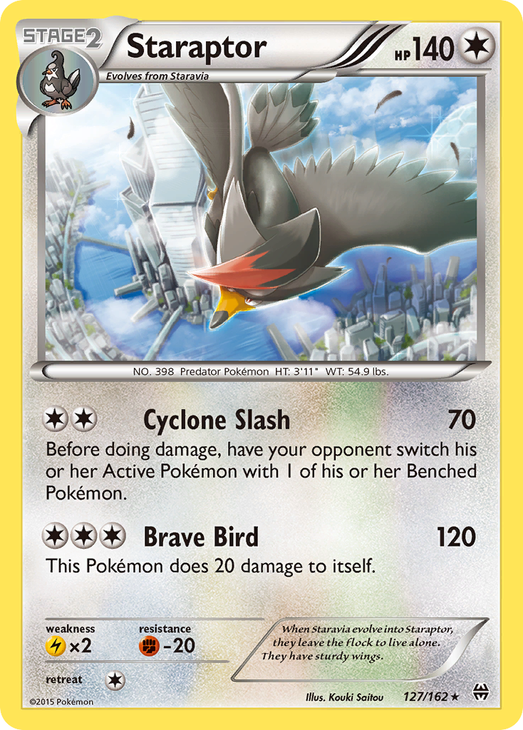 Staraptor (127/162) [XY: BREAKthrough] | Exor Games Summserside