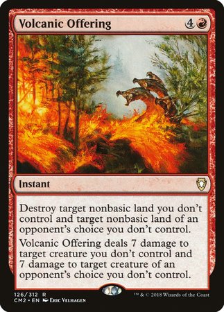 Volcanic Offering [Commander Anthology Volume II] | Exor Games Summserside