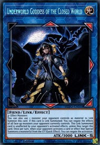 Underworld Goddess of the Closed World [BLVO-EN050] Secret Rare | Exor Games Summserside