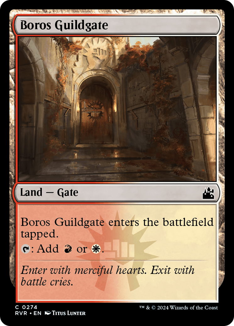 Boros Guildgate [Ravnica Remastered] | Exor Games Summserside