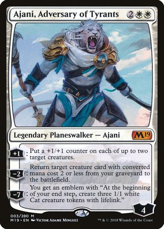 Ajani, Adversary of Tyrants [Core Set 2019] | Exor Games Summserside