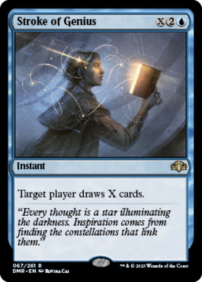 Stroke of Genius [Dominaria Remastered] | Exor Games Summserside