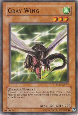 Gray Wing [LOD-EN041] Common | Exor Games Summserside