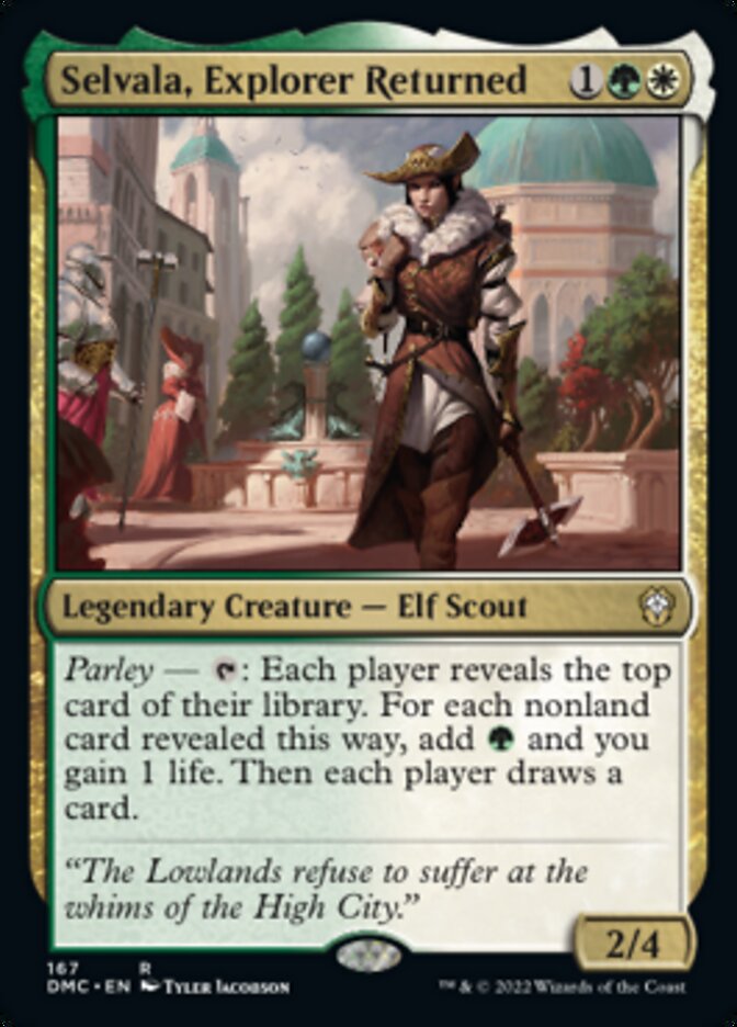 Selvala, Explorer Returned [Dominaria United Commander] | Exor Games Summserside