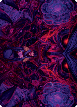 Reckoner Shakedown Art Card [Kamigawa: Neon Dynasty Art Series] | Exor Games Summserside