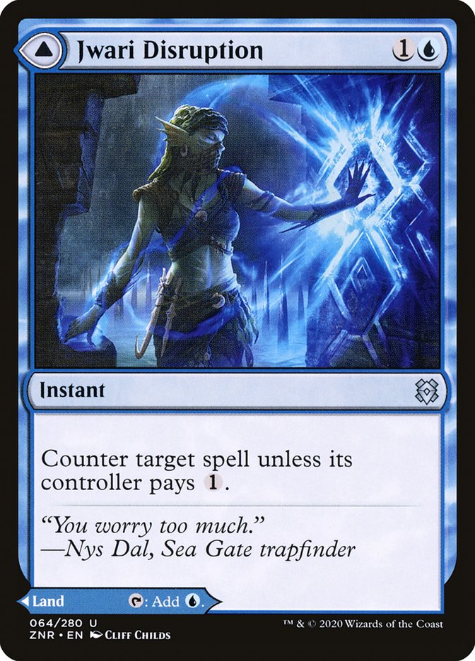 Jwari Disruption // Jwari Ruins [Zendikar Rising] | Exor Games Summserside