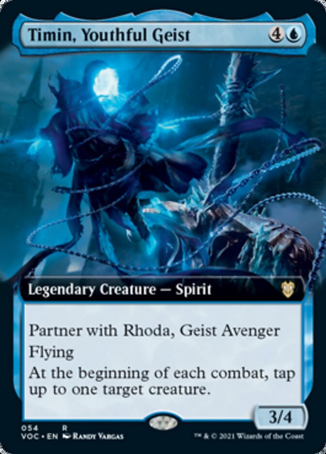 Timin, Youthful Geist (Extended) [Innistrad: Crimson Vow Commander] | Exor Games Summserside