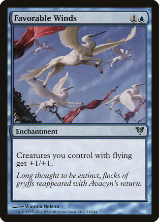 Favorable Winds [Avacyn Restored] | Exor Games Summserside