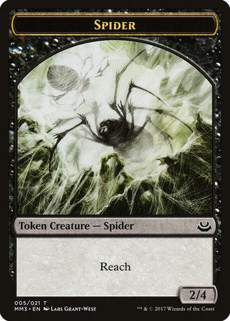 Spider Token [Modern Masters 2017 Tokens] | Exor Games Summserside