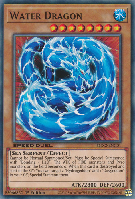 Water Dragon [SGX2-ENC01] Common | Exor Games Summserside