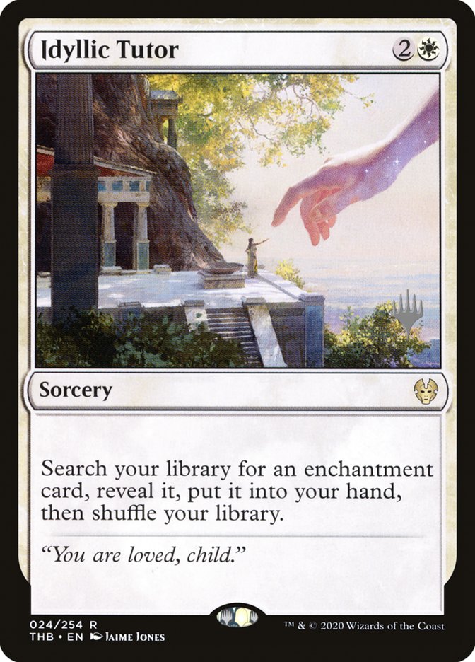Idyllic Tutor (Promo Pack) [Theros Beyond Death Promos] | Exor Games Summserside