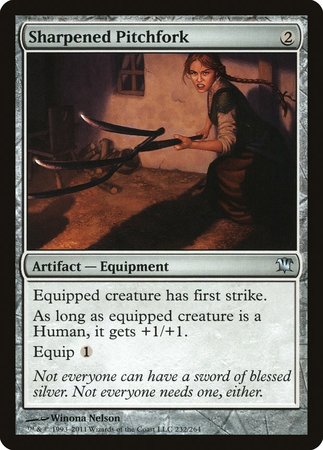 Sharpened Pitchfork [Innistrad] | Exor Games Summserside