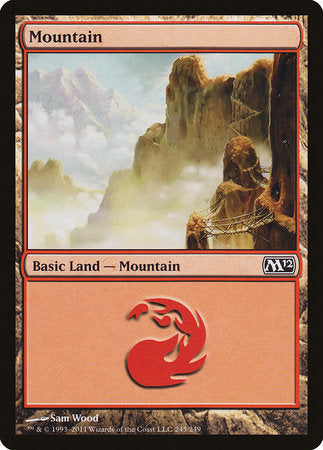 Mountain (245) [Magic 2012] | Exor Games Summserside