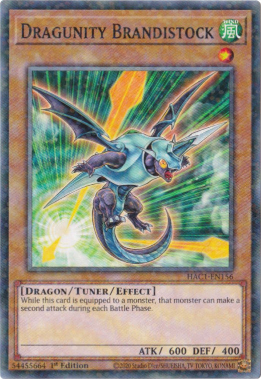Dragunity Brandistock (Duel Terminal) [HAC1-EN156] Common | Exor Games Summserside