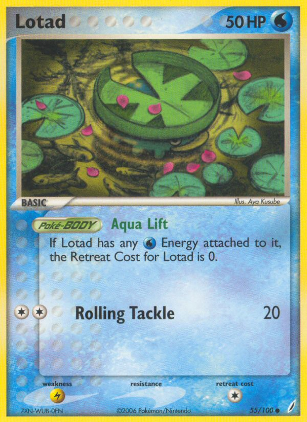 Lotad (55/100) [EX: Crystal Guardians] | Exor Games Summserside