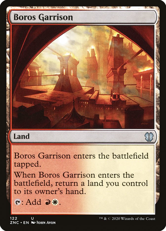 Boros Garrison [Zendikar Rising Commander] | Exor Games Summserside