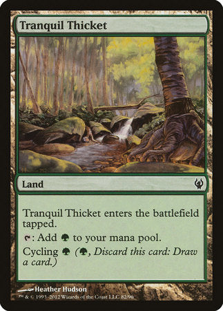 Tranquil Thicket [Duel Decks: Izzet vs. Golgari] | Exor Games Summserside