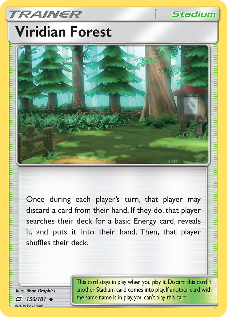 Viridian Forest (156/181) [Sun & Moon: Team Up] | Exor Games Summserside