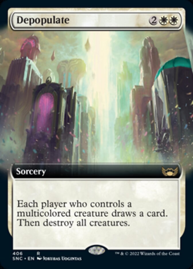 Depopulate (Extended Art) [Streets of New Capenna] | Exor Games Summserside