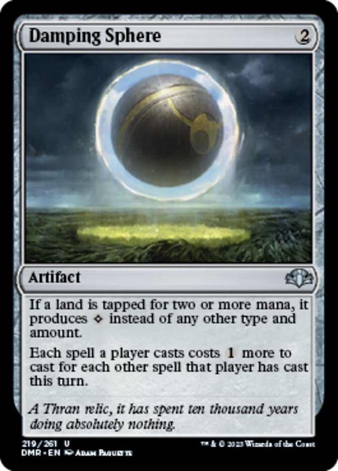 Damping Sphere [Dominaria Remastered] | Exor Games Summserside