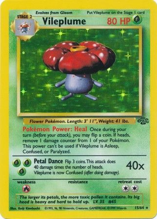 Vileplume (15/64) [Jungle Unlimited] | Exor Games Summserside